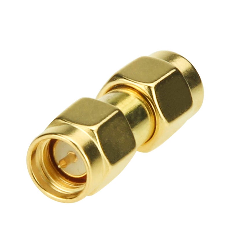 RFAdapter SMA Male to SMA Male Adapter, 2 Pack SMA Coupler Pin Plug Connector for Antenna, Radio, WiFi - Image 4